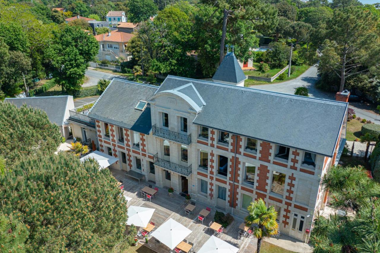 Hotel The Originals Residence De Rohan Vaux-sur-Mer Bagian luar foto