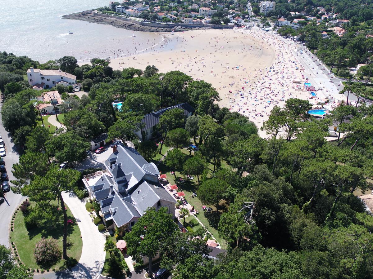 Hotel The Originals Residence De Rohan Vaux-sur-Mer Bagian luar foto